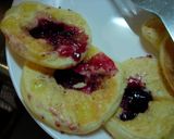 ちびふわパンケーキ☆★☆チーズ＆ジャム作り方6写真