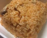 とろーり目玉焼きのせチキンライス作り方9写真