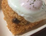 とろーり目玉焼きのせチキンライス作り方11写真
