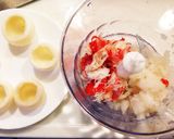 かぶのカニカマ詰め☆あんかけ作り方3写真