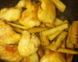 鶏むね牛蒡のごま味噌マヨネーズ炒め♪作り方5写真