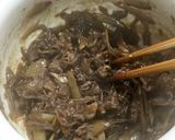 お弁当に牛ごぼう煮作り方6写真