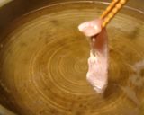ヘルシー♪鶏ムネ肉のしゃぶしゃぶ鍋作り方5写真