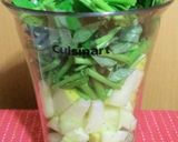 空芯菜のグリーンスムージー作り方1写真