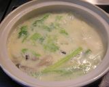 豆乳湯豆腐鍋作り方3写真