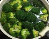 ブロッコリーのカルボナーラ風作り方3写真
