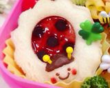 てんとう虫くんサンドイッチ♡キャラ弁に作り方5写真
