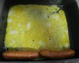 簡単★ウィンナー卵焼き作り方1写真