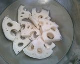 簡単　イカと　蓮根　玉ねぎの　中華煮作り方1写真