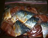 大葉にんにく醤油ｄｅさばの竜田揚げ作り方2写真