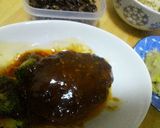 じっくり煮込んでないけど煮込みハンバーグ作り方8写真