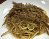 ごぼうの甘ピリ辛パスタ作り方8写真