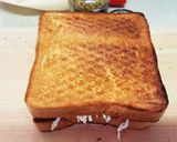 キャベツたっぷり、話題の沼サンド作り方10写真
