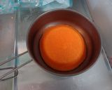 最速のキャロットオレンジシャーベット作り方2写真