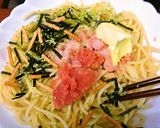 手抜き♪お茶漬☆明太子スパゲティ作り方2写真