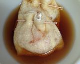 簡単に一品！鍋でもレンジでも！卵巾着作り方4写真
