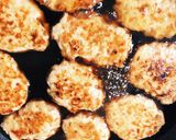 簡単☆ヘルシー☆鶏・豆腐のつくねバーグ作り方4写真