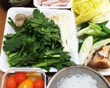 鶏すき焼き。今日は鶏の日、明日は親子丼！作り方1写真