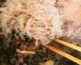 牛こまでご馳走気分♪すき焼き風煮作り方7写真