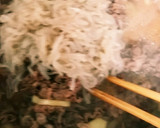 牛こまでご馳走気分♪すき焼き風煮作り方7写真