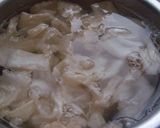 白菜漬けの炒め物作り方1写真