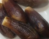 さっぱり蒸し茄子の胡麻酢和え作り方1写真