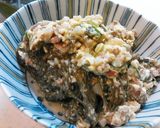 もずく楽部*コンビーフハッシュもず丼作り方5写真