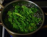 天然だしパックで作る 菜の花のおひたし作り方3写真