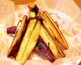 我が家の定番☆フライドスイートポテト作り方4写真