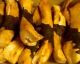 エリンギのからあげ（大葉にんにく醤油味）作り方1写真