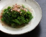 天然だしパックで作る 菜の花のおひたし作り方6写真