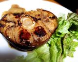 まぐろステーキ干物(テール）ソテー作り方4写真