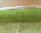 抹茶ロールケーキ作り方16写真