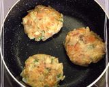 1歳からの♡豆腐としらすのお好み焼き作り方9写真