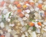 カリフラワーの具沢山うま煮スープ作り方5写真