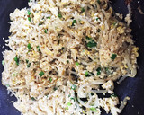 麺つゆで簡単！もやしの炒り豆腐作り方5写真