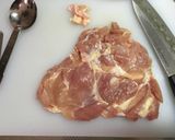 デミグラスソースの煮込みチキンソテー♡作り方1写真