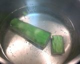 節約ブロッコリーの茎ベーコンガーリック作り方1写真