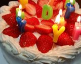 誕生日クリスマスにふわふわスポンジケーキ作り方14写真