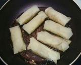 鶏ミンチの和風春巻き作り方4写真