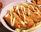 鶏胸肉の照りマヨ丼♡作り方7写真
