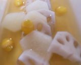 レンコンと山芋のあんかけ　簡単作り方3写真