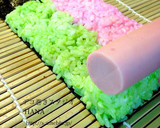 『お手玉風おひなさま』の簡単巻き寿司作り方5写真