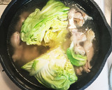 けみアミ美夕のキャベツと鶏肉の簡単水炊き作り方3写真