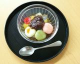 春を感じる❤三色の白玉あんみつ作り方5写真
