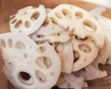 れんこん鶏つくねサンド作り方1写真