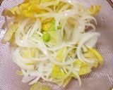 日本酒に！白菜といくらの白味噌あんかけ作り方1写真
