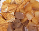 大根と厚揚げとこんにゃくの簡単煮物作り方4写真