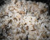 煎り大豆と桜えびの玄米ご飯作り方4写真
