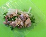 お豆の生春巻き作り方15写真